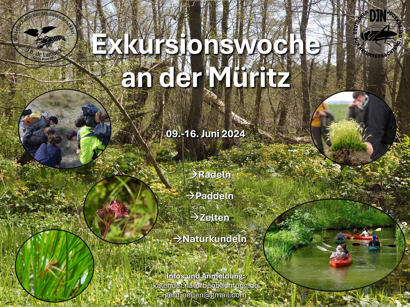 Exkursionswoche an der Müritz